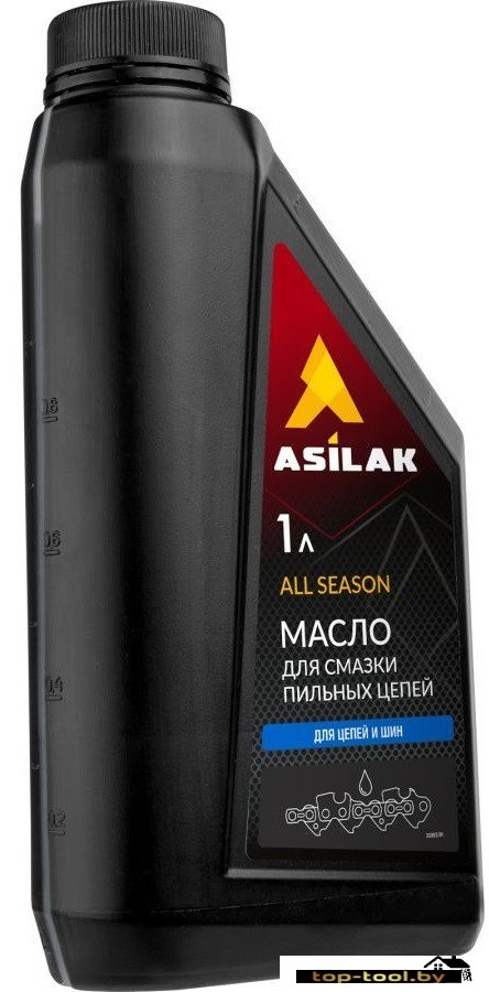 Масло для смазки пильных цепей Asilak ASX5010-4 1л