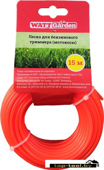 Леска для триммера WATT W27.15.2