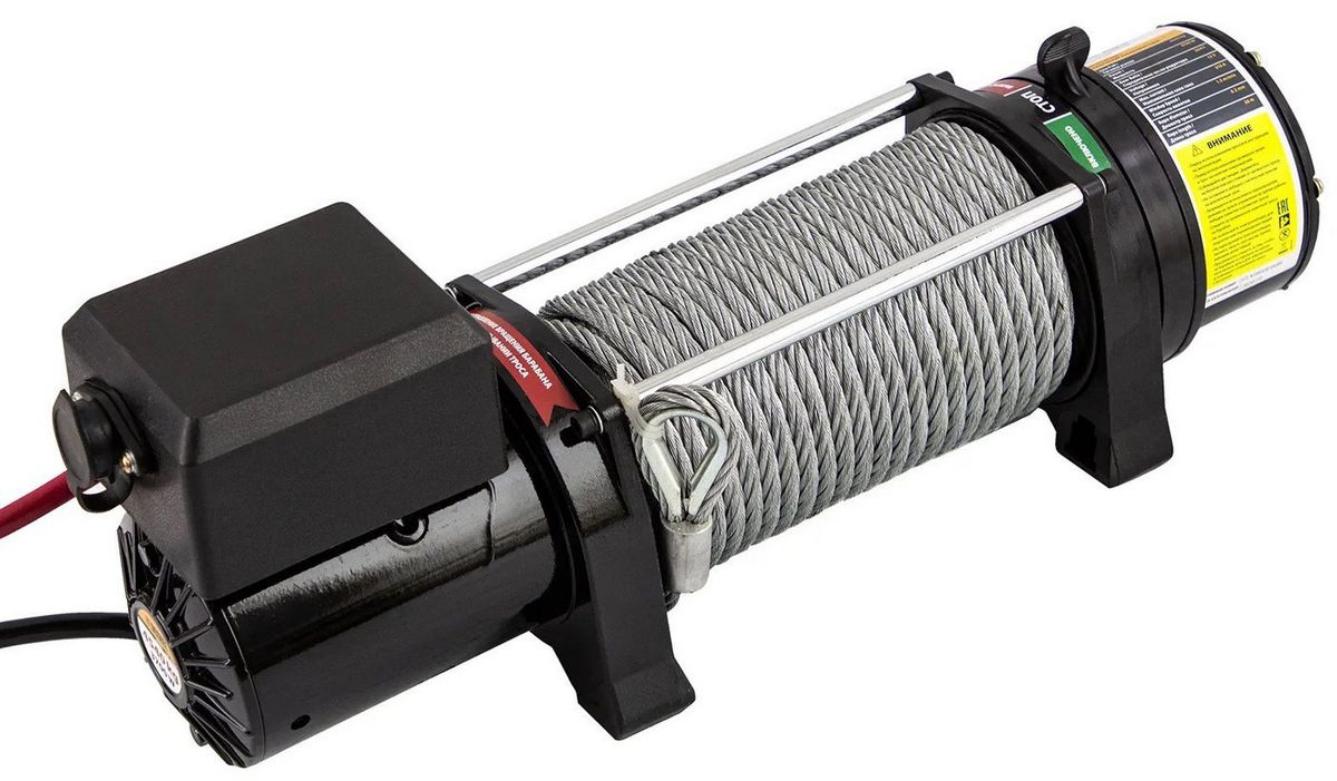 Лебедка автомобильная Denzel LB-4000