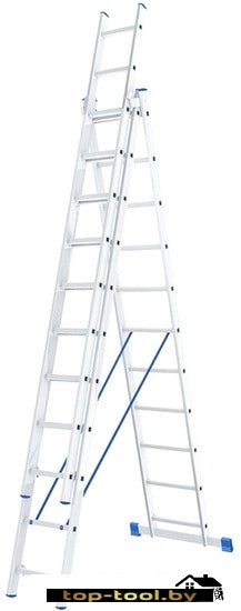 Лестница-стремянка СибрТех 97821 3x11 ступеней