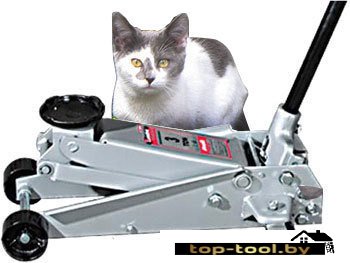 Подкатной домкрат Matrix 51040 3т.