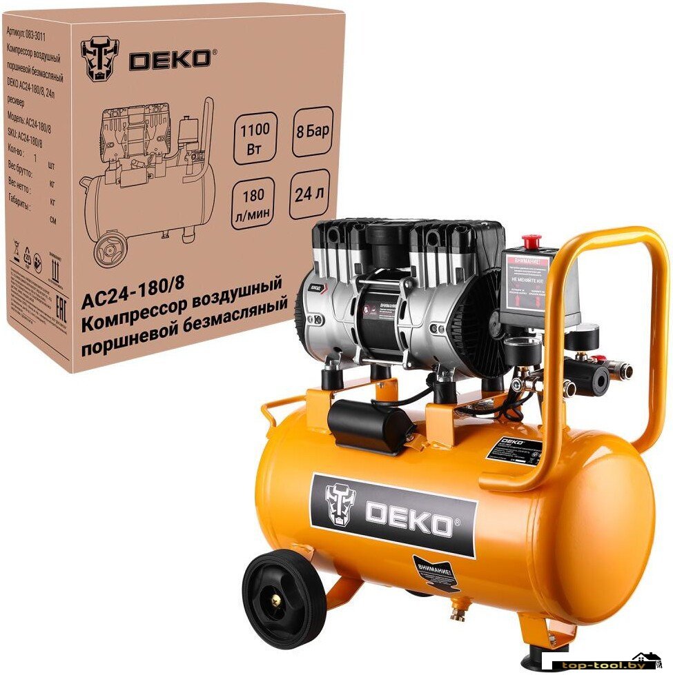 Компрессор Deko AC24-180/8 083-3011