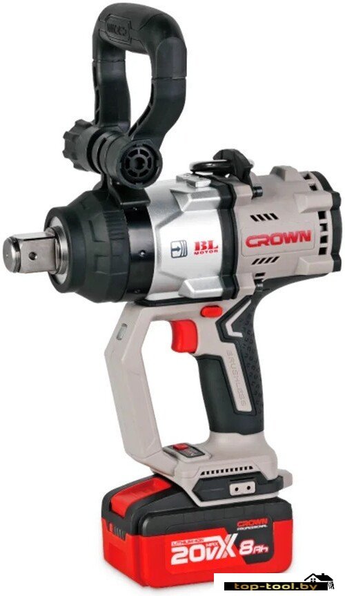 Гайковерт Crown CT22060-1HX-8SC4 BMC (с 1-им АКБ, кейс)
