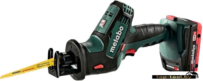 Сабельная пила Metabo SSE 18 LTX Compact (с 2-мя АКБ, кейс)