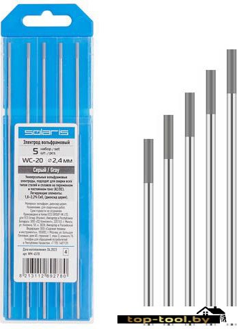 Электрод Solaris WC-20 WM-4518