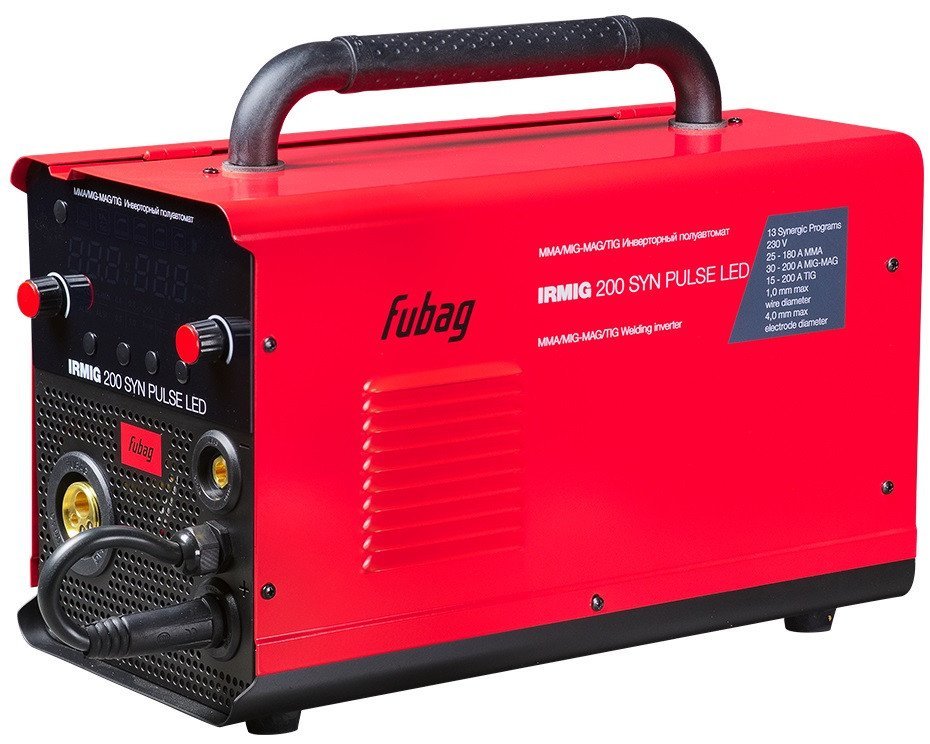 Сварочный инвертор Fubag IRMIG 200 Syn Pulse LED 646405