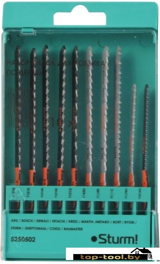 Набор оснастки Sturm 5250502 (10 предметов)