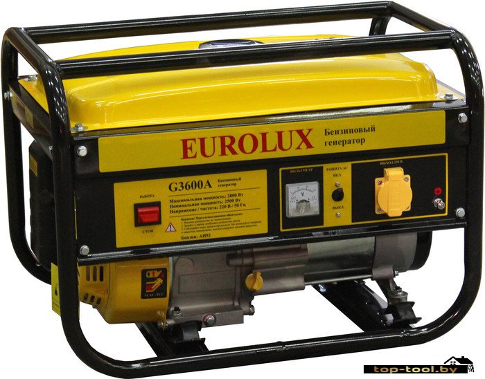 Бензиновый генератор Eurolux G3600A