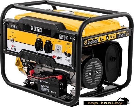 Бензиновый генератор Denzel PS-33E