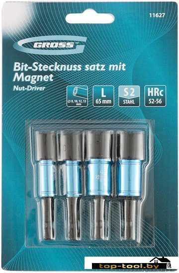 Набор бит GROSS 11627 (4 предмета)