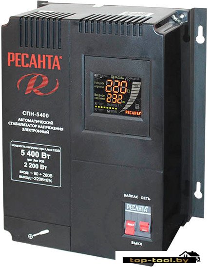 Стабилизатор напряжения Ресанта СПН-5400