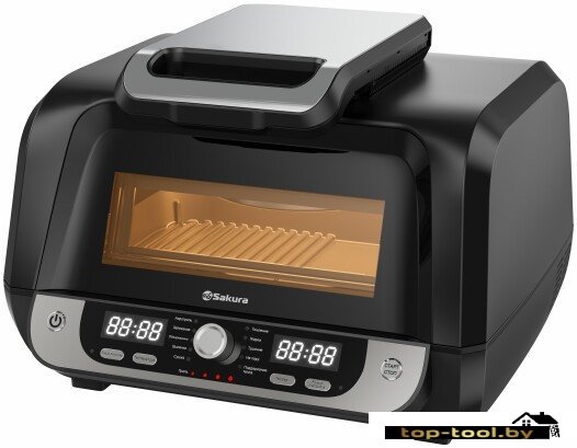 Аэрогриль (аэрофритюрница) Sakura Premium SA-7683BK