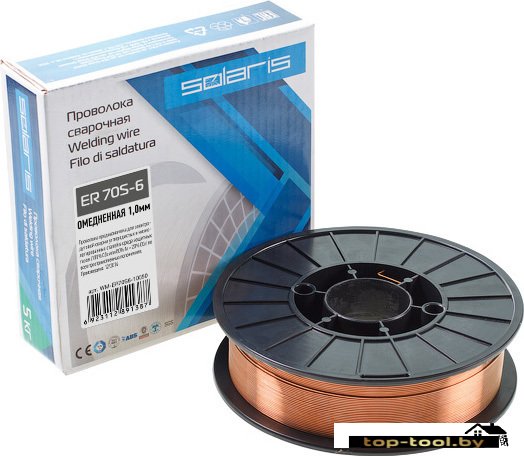 Сварочная проволока Solaris ER 70S-6 WM-ER70S6-10050