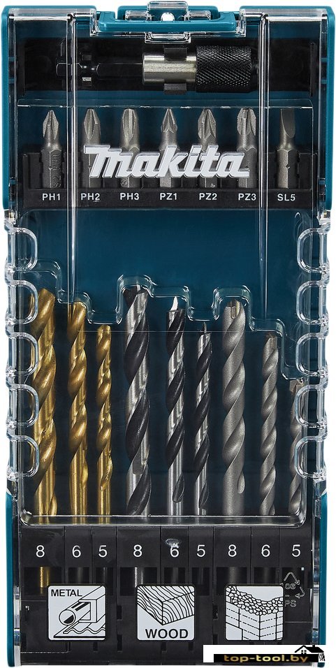 Набор бит и сверл Makita D-74887