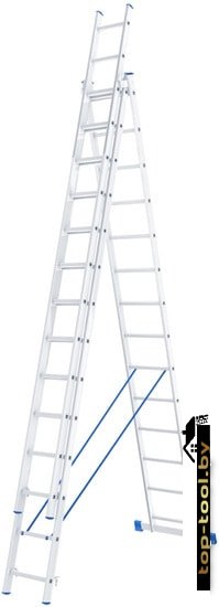 Лестница-стремянка СибрТех 97824 3x14 ступеней