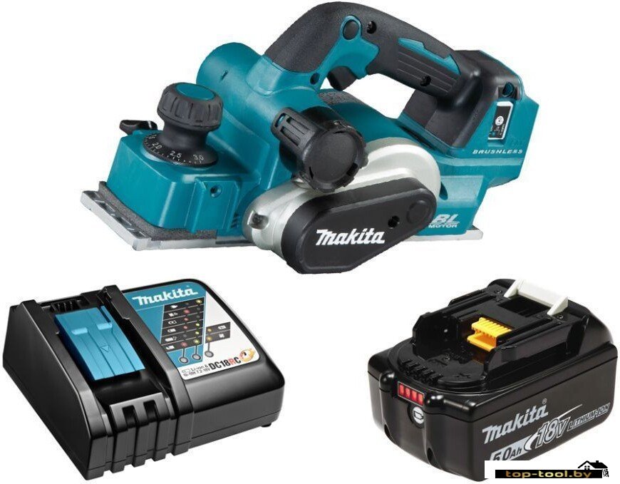 Рубанок Makita DKP181RT (с 1-им АКБ)