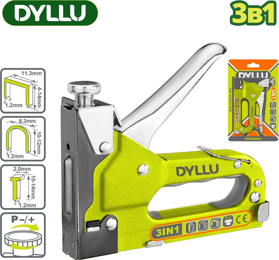 Степлер Dyllu DTGU2614