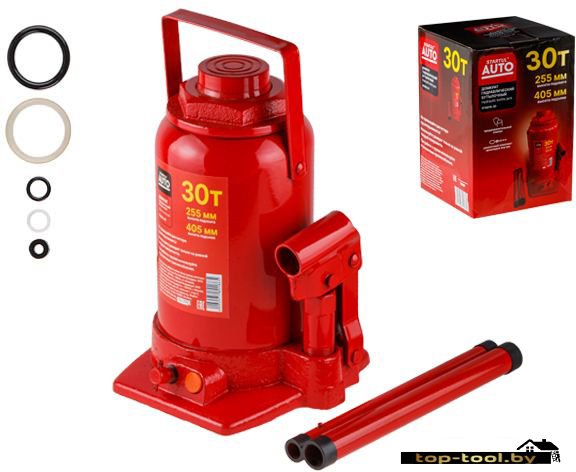 Бутылочный домкрат Startul Auto ST8018-30 30т