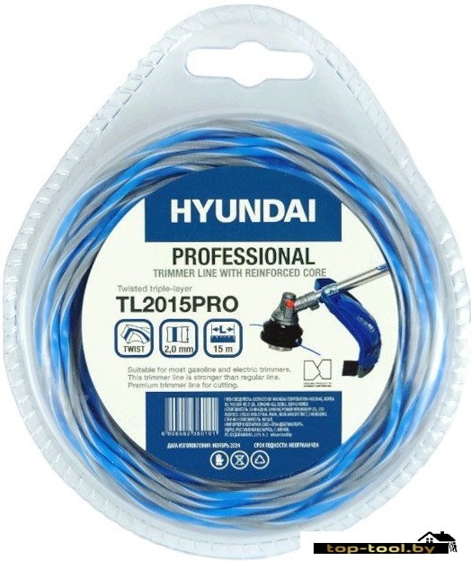 Леска для триммера Hyundai TL-2015 PRO
