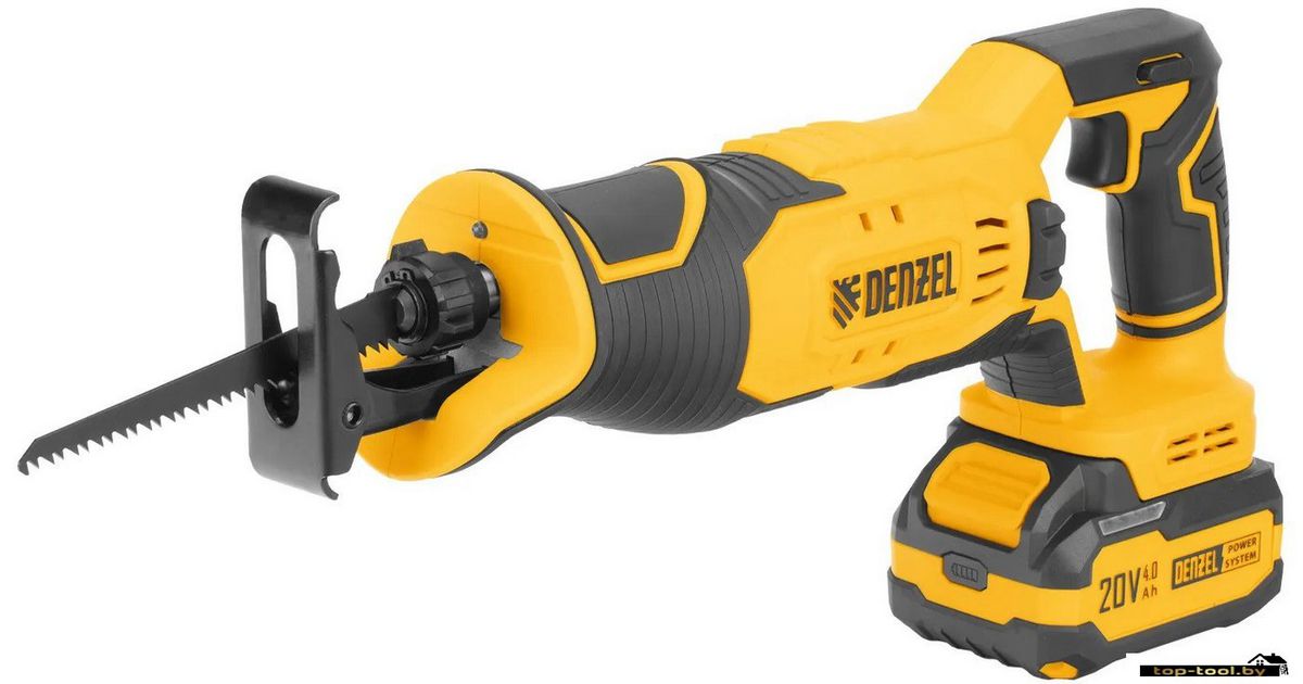 Сабельная пила Denzel RS-180 (с 1-им АКБ)