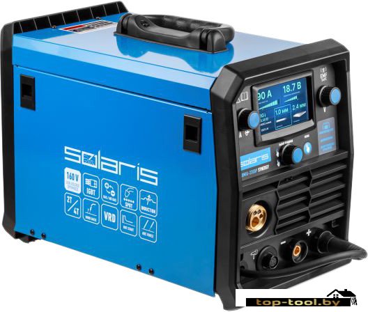 Сварочный инвертор Solaris ALUMIG-230DP Synergy