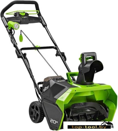 Снегоуборщик Greenworks GD40SB