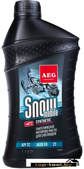 Моторное масло AEG Lubricants SnowMobile 2Т JASO FD 1л