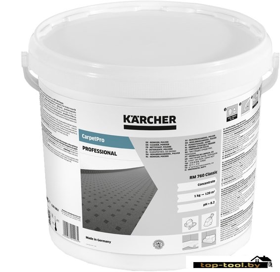 Средство для ковровых покрытий Karcher CarpetPro RM 760 10 кг