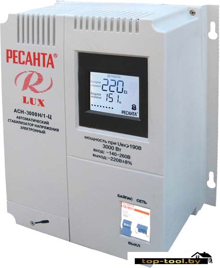 Стабилизатор напряжения Ресанта Lux АСН-3000Н/1-Ц