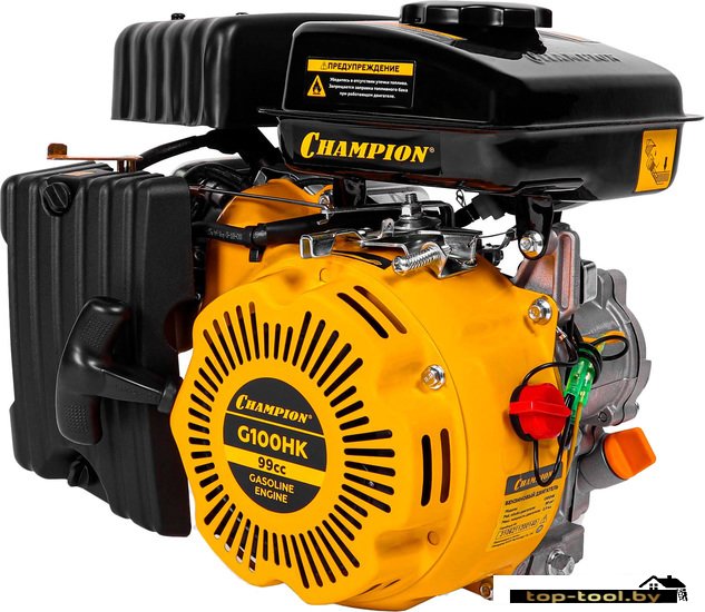 Бензиновый двигатель Champion G100HK