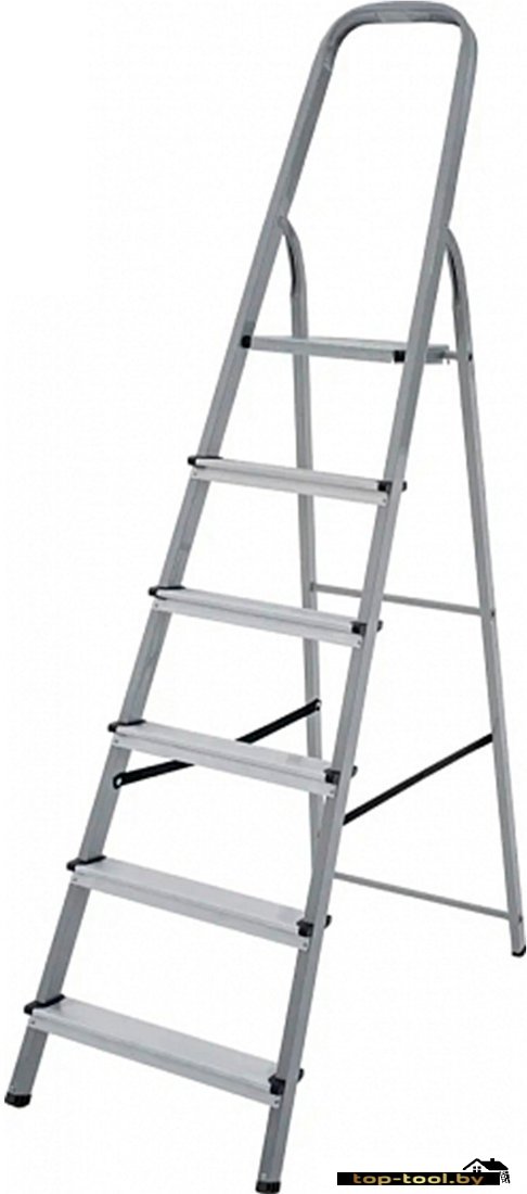 Лестница-стремянка AZK A6 Comfort LDTH-01.06 (6 ступеней)