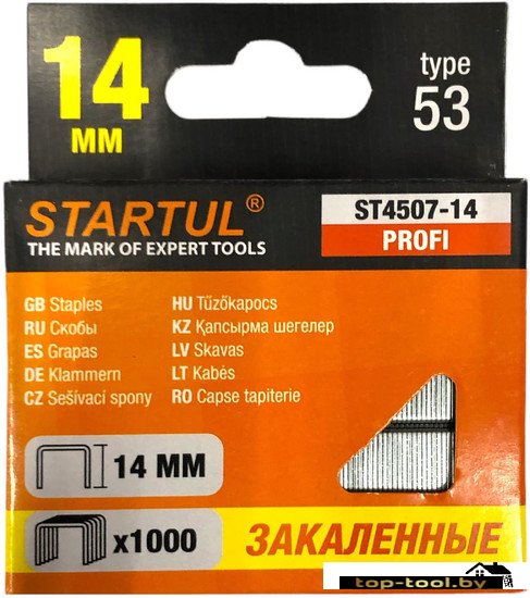 Скобы Startul ST4507-14 (1000 шт)