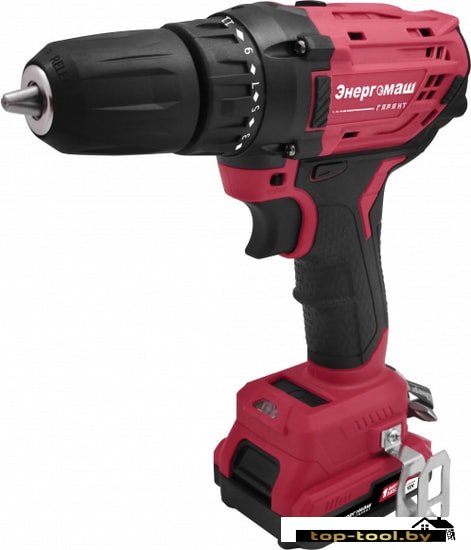 Дрель-шуруповерт Энергомаш Гарант ДШ1-12Л (с 2-мя АКБ, кейс)