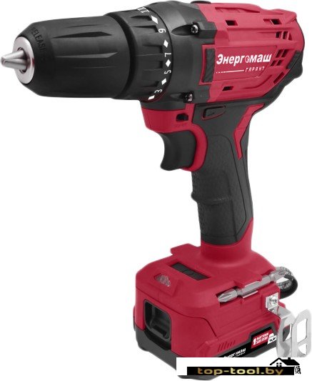 Дрель-шуруповерт Энергомаш Гарант ДШ1-14Л (с 2-мя АКБ)