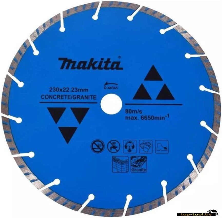 Отрезной диск алмазный Makita D-44345