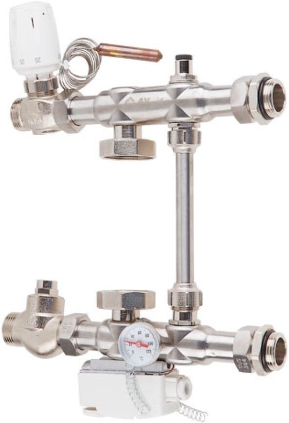 Запорная арматура AV Engineering Насосно-смесительная группа AVE251-01