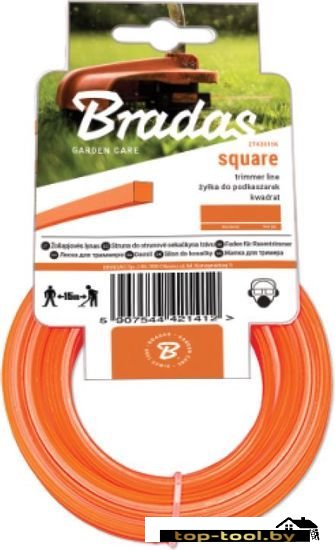 Леска для триммера Bradas Trimmer ZTK30100K (квадрат)