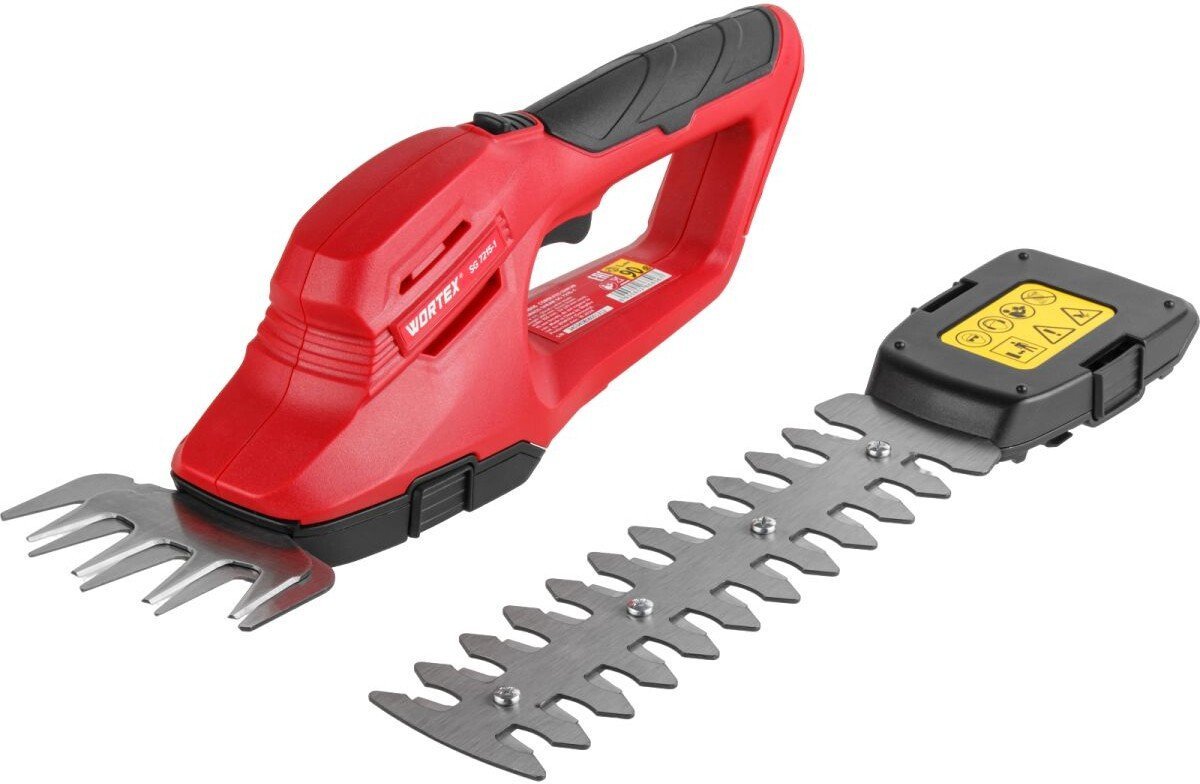 Кусторез + ножницы Wortex SG 7215-1 (с 1-им АКБ)