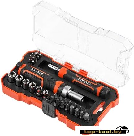 Набор отвертка с битами и головками Startul Profi ST3095-31 (31 предмет)
