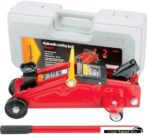 Подкатной домкрат Sparta 510084 2т