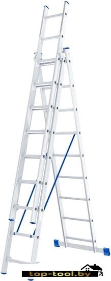 Лестница-стремянка СибрТех 97819 3x9 ступеней