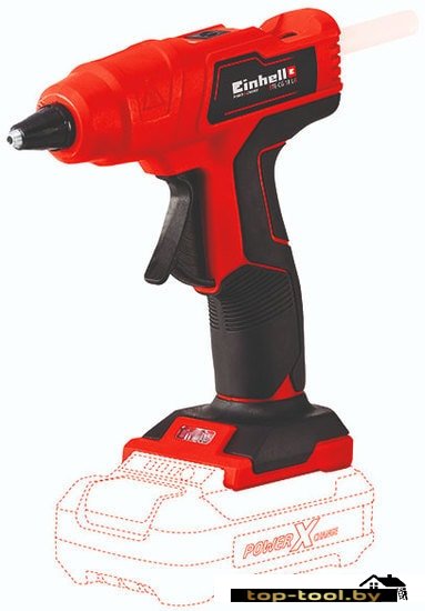 Термоклеевой пистолет Einhell TE-CG 18 Li-Solo (без АКБ)