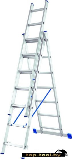 Лестница-стремянка СибрТех 97817 3x7 ступеней