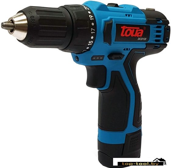 Шуруповерт Toua DCD120 (с 2-мя АКБ, кейс)
