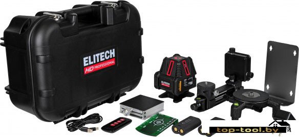 Лазерный нивелир ELITECH HD Professional HD LN 8D Green 204735