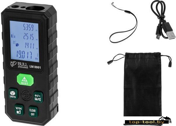 Лазерный дальномер Bull LM 8001 1323465