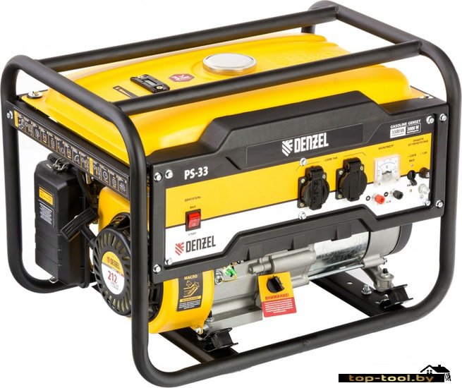 Бензиновый генератор Denzel PS 33