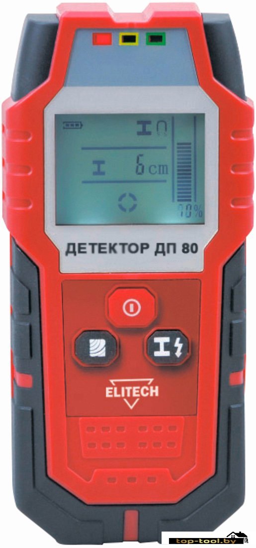Детектор скрытой проводки ELITECH ДП 80