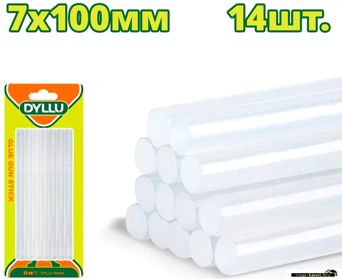 Клеевые стержни Dyllu DTGJ3510 (14 шт)