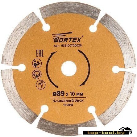 Отрезной диск алмазный Wortex HSS100T00026